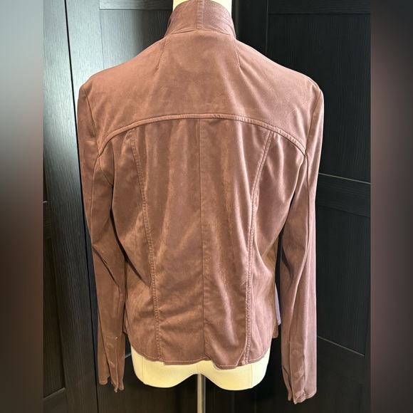 Lavender Faux Sued KUT from KLOTH Jacket - Picture 3 of 3